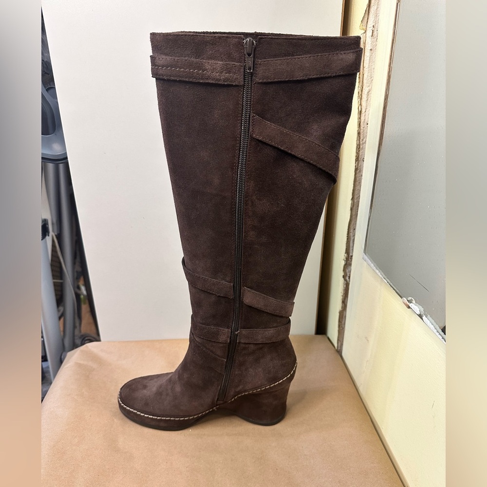 Dk Brown knee high Boots